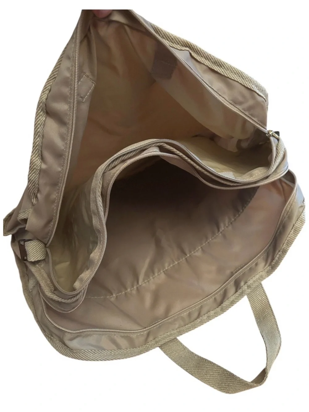 Ms. Magazine | Tan Lightweight Travel Satchel Simple Eco Friendly Bag Collectors